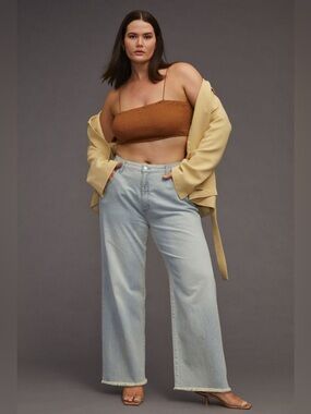 Pilcro Anthropologie The Joey High-Rise Relaxed Jeans 31 Tall